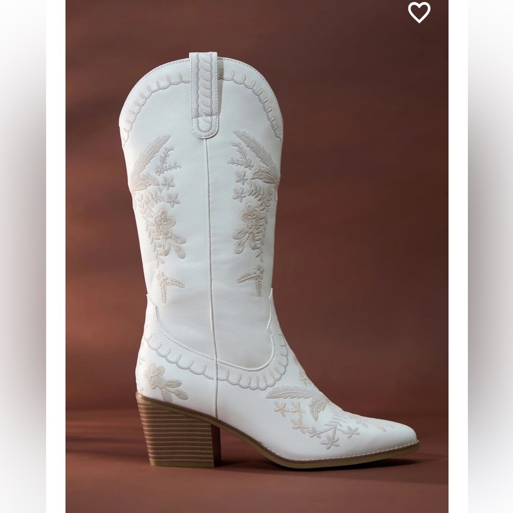 New Altar’d State Ella Embroidered Western Boots - Picture 2 of 4